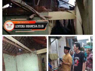 Warga RT 10 Suep, Rumah Bapak Arifin di Pengampon Gang 10 Rubuh, Ketua PAC PDIP Surabaya Gercep Koordinasi dengan Lurah Bongkaran