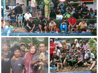 Pecah! Ratusan Pemancing Padati Gelaran Lomba Memancing Ansor Pakuniran, Gus Fahmi Beri Apresiasi