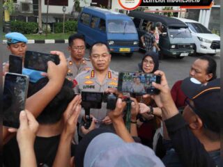 Polrestabes Surabaya Amankan Tersangka Pencabulan Tujuh Anak Dibawah Umur