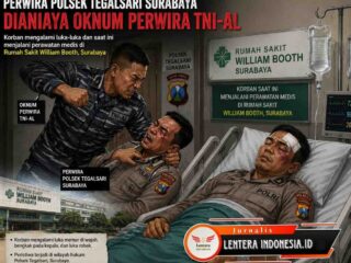 Tindak Lanjuti Laporan 110, Kanit Samapta Polsek Tegalsari Dihajar Oknum Perwira TNI-AL
