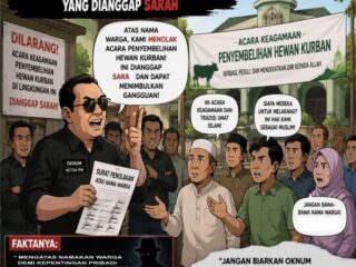 Penyembelihan Kurban di Petemon Surabaya Memanas, Oknum RW Dilaporkan Diduga Intimidasi Warga