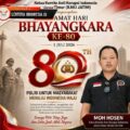 Selamat Hari Bhayangkara Ke-80, KAKI Jatim: Polri Tetap Jaya dan Setia Jadi Abdi Negara