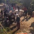 Gotong Royong Warga Bangun Jembatan Penghubung Dua Desa Secara Swadaya Senilai Rp100 Juta