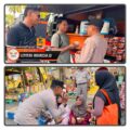 Pojok Kamtibmas Polres Ngawi Hadir di Pasar Krompol Ajak Warga Jaga Kamtibmas