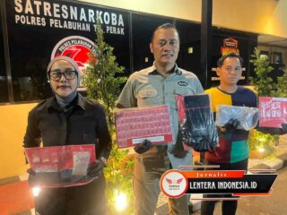Polres Tanjungperak Bongkar Tiga Jaringan Narkoba, Empat Tersangka Pengedar Diamankan
