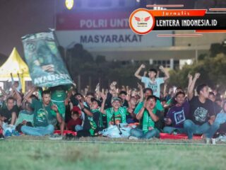 Polda Jatim Gelar Nobar Final Piala Presiden 2026, Ribuan Bonek Mania Dukung Persebaya dari Lapangan Mapolda