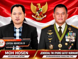 Ketua KAKI Jatim Dukung Pernyataan Jenderal Gatot Nurmantyo, Meritokrasi dan Netralitas TNI Sangat Penting