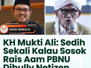 KH.mukti Ali: sedih sekali kalau sosok Rais Aam PBNU di bully netizen