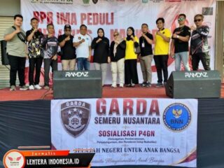 Momen Peduli HIV/AIDS dan Narkoba di Ciplaz Sidoarjo, Garda Semeru Nusantara Gaungkan Kewaspadaan Narkotika bagi Generasi Muda