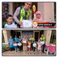 ‎Belajar Rambu Sambil Bersepeda, Satlantas Polres Gresik Kenalkan Tertib Berlalu Lintas Sejak Dini ‎