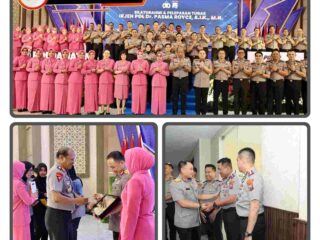 Keluarga Besar Polda Jatim Lepas Irjen Pol. Pasma Royce Emban Amanah sebagai Kapolda Bali