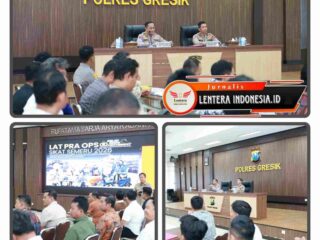 Polres Gresik Gelar Lat Pra Operasi Sikat Semeru 2026, Berantas Curanmor demi Rasa Aman Masyarakat