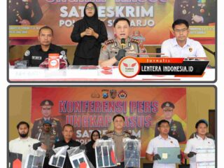 Polresta Sidoarjo Ungkap Penipuan Online Libatkan WNA Vietnam