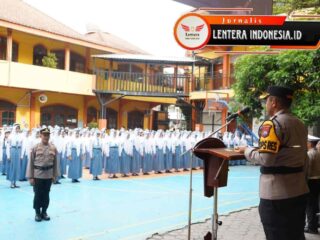 POLINDIK : Polres Kediri Perkuat Pendidikan Karakter Pelajar Cegah Hoaks dan Kenakalan Remaja